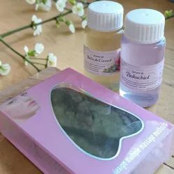 Set Gua Sha + Sérums
