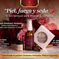 Set "Piel, fuego y seda"