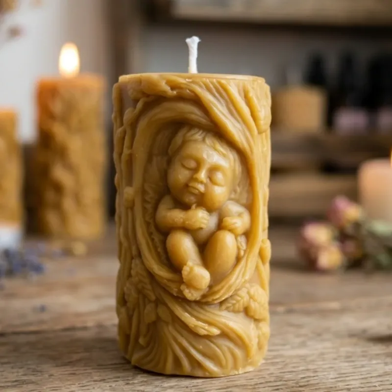 Vela forma de bebé