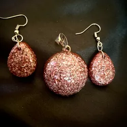Conjunto rojo de orgon
