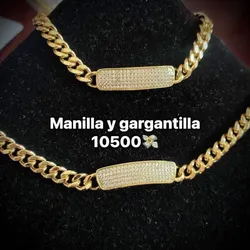 Justo de gargantilla y manilla 