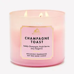 CHAMPAGNE TOAST Vela aromática de 3 mechas 411g