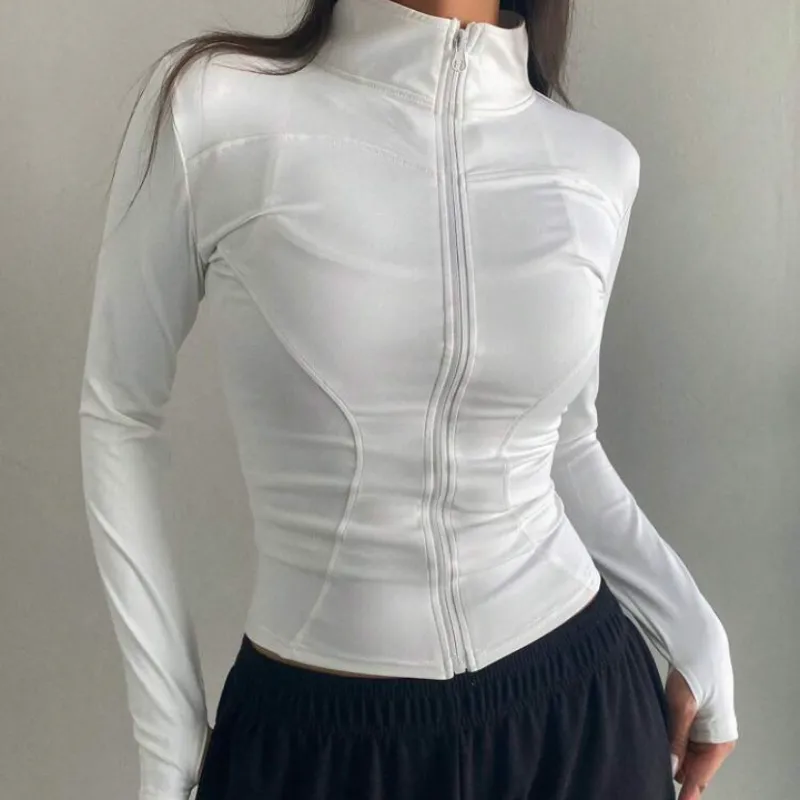 Chaqueta deportiva con cremallera