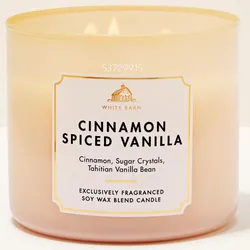 CINNAMON SPICED VANILLA vela aromática de 3 mechas 411g