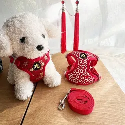 Conjunto de arnés y correa (mascotas pequeñas)