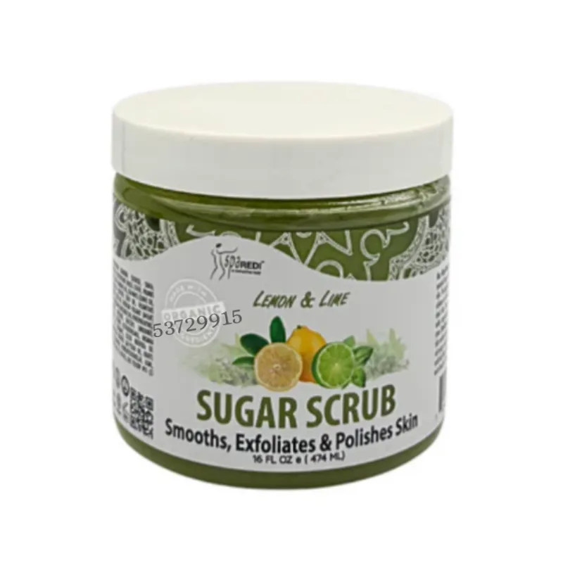 Sugar scrub 16oz lima-limón
