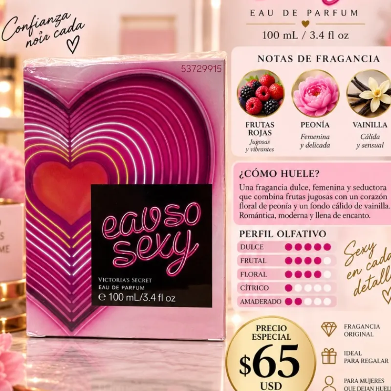 Perfume eau so sexy 100ml