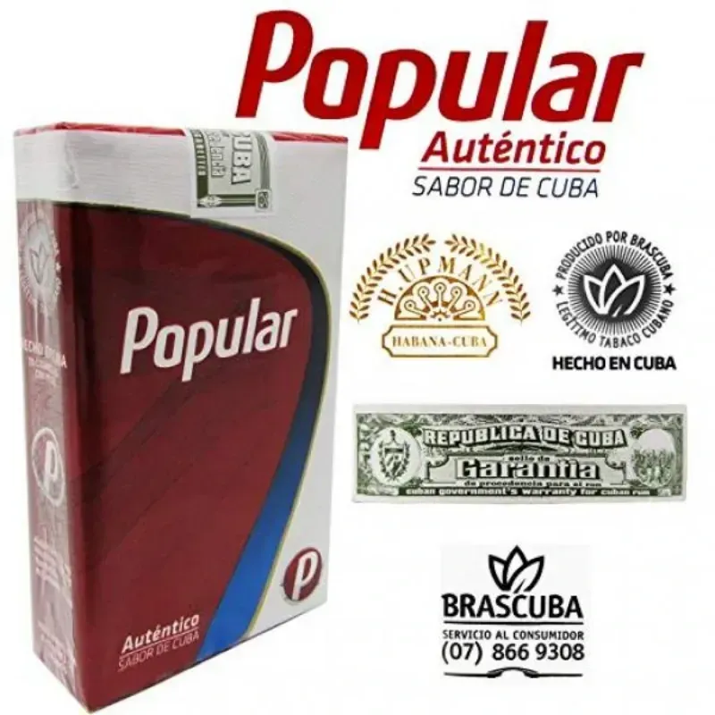 Cigarro Popular Rojo