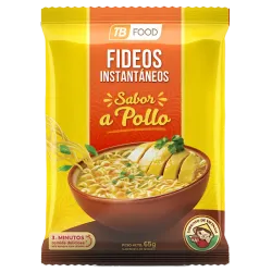 Fideos Instantáneos Sabor a Pollo (4U)