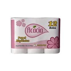 Papel Sanitario Marca Acacia (12U)