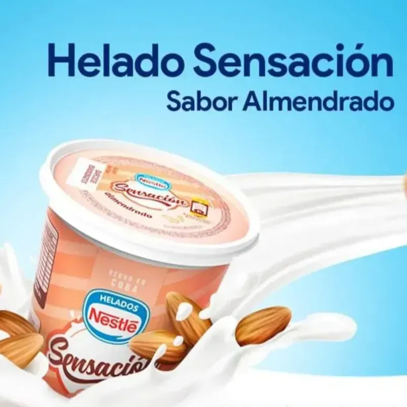 Pote de Helado Nestle Almendrado (450 ML)