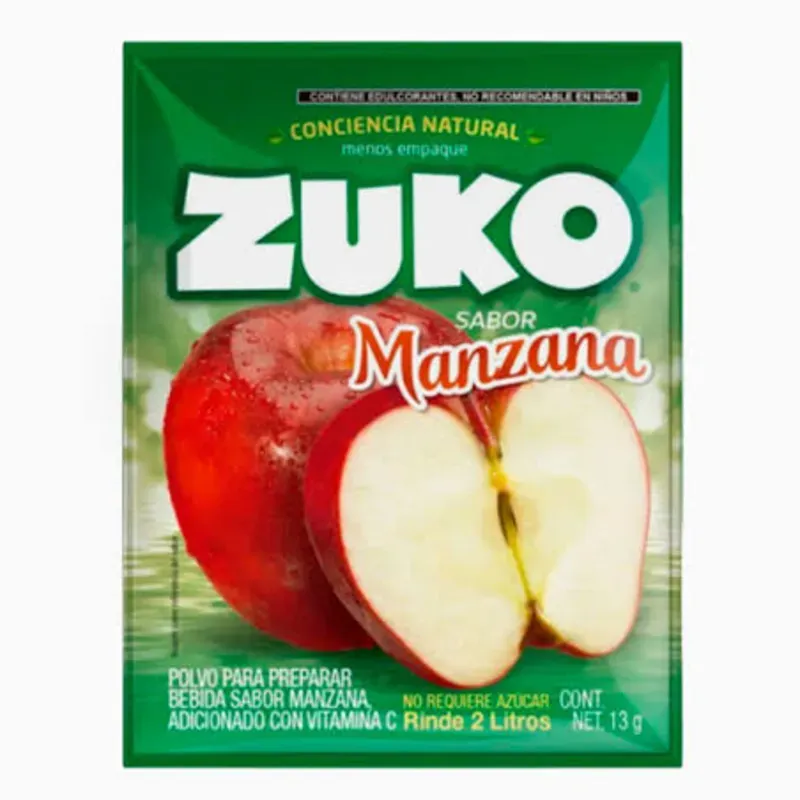 Refresco Zuko Manzana (4U)
