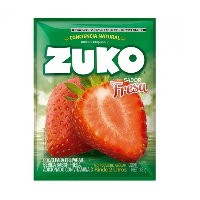 Refresco Zuko Fresa (4U)