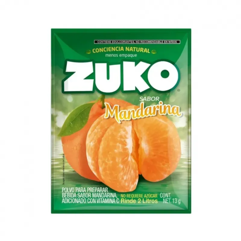 Refresco Zuko Mandarina (4U)