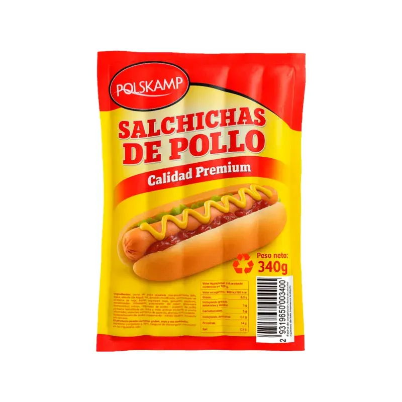Salchicha de Pollo Polskamp (340g)