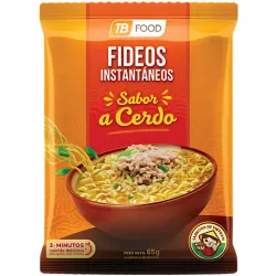 Fideos Instantáneos Sabor a Cerdo (4U)