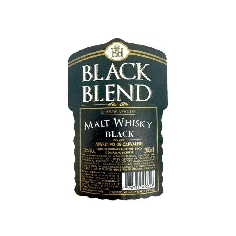 Whisky Black Blend (4 x 200 ML)
