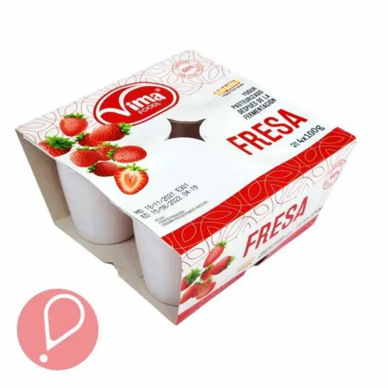 Yogurt Vima Fresa (4U)