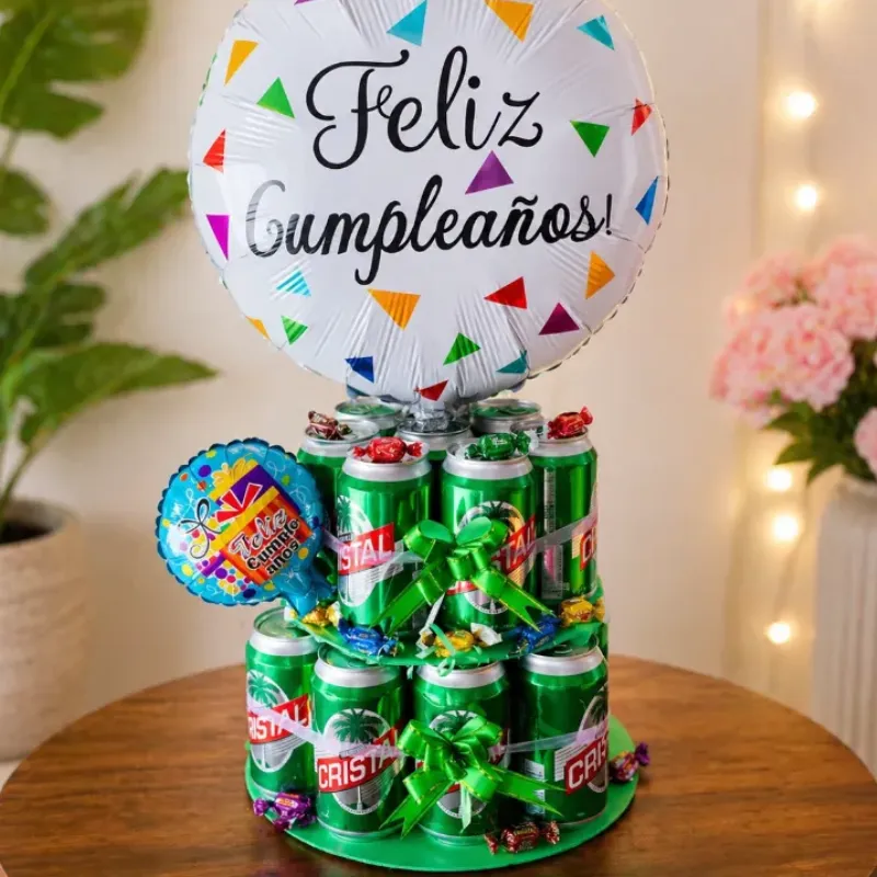 Caja de Cervezas Decorada