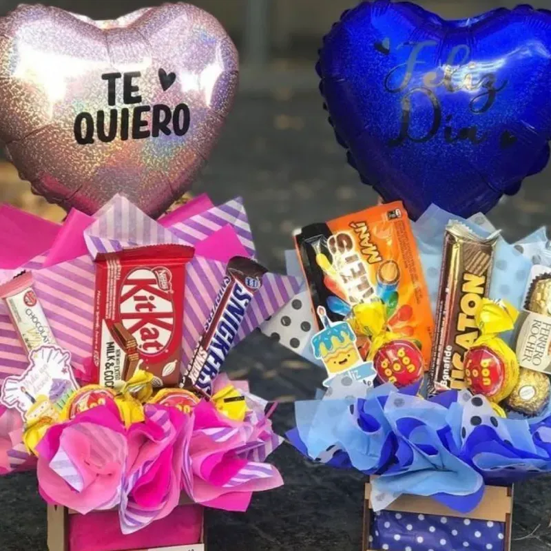 Caja sorpresa, chocolates más regalo