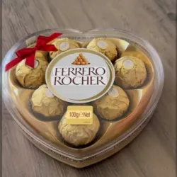 Caja de bombones ferrero de ❤️