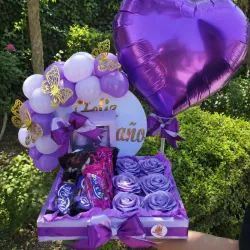 Cajita personalizada 💜💜💜