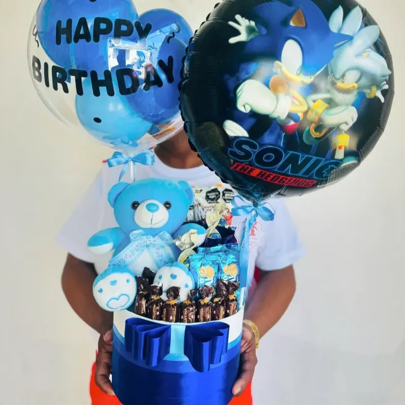 Cajita personalizada para niño💙