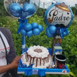 Cajita personalizada para Papá,abuelo,tío o hermano💙