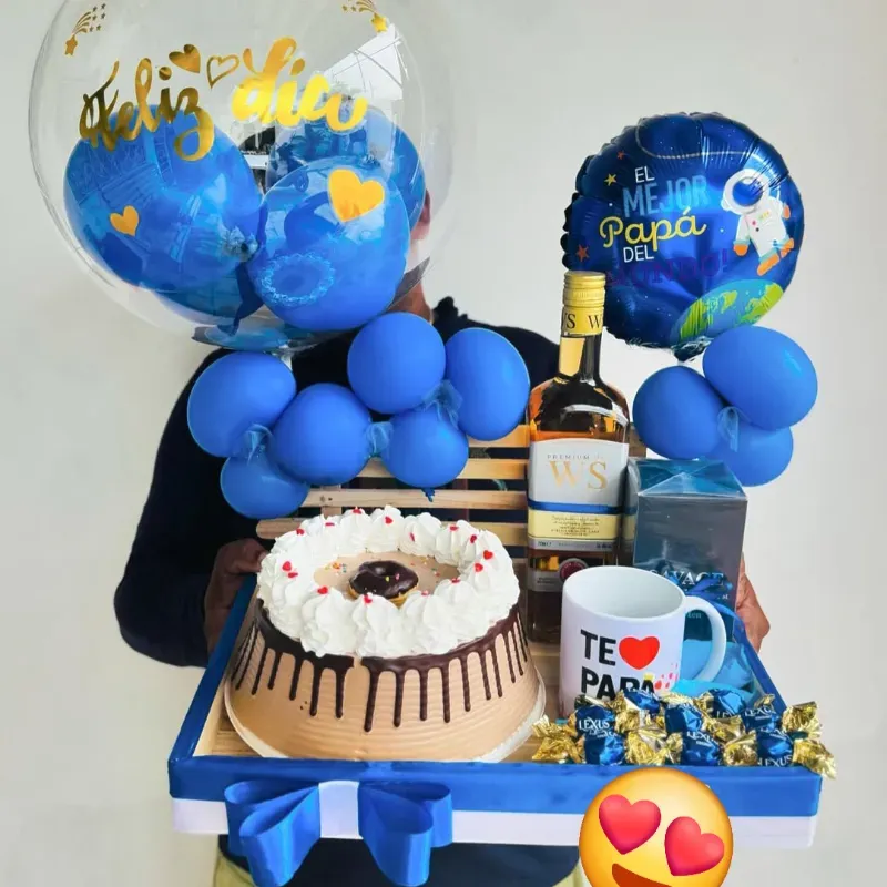 Cajita personalizada para Papá,abuelo,tío o hermano💙