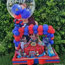 Cajita personalizada spiderman❤️💙❤️💙