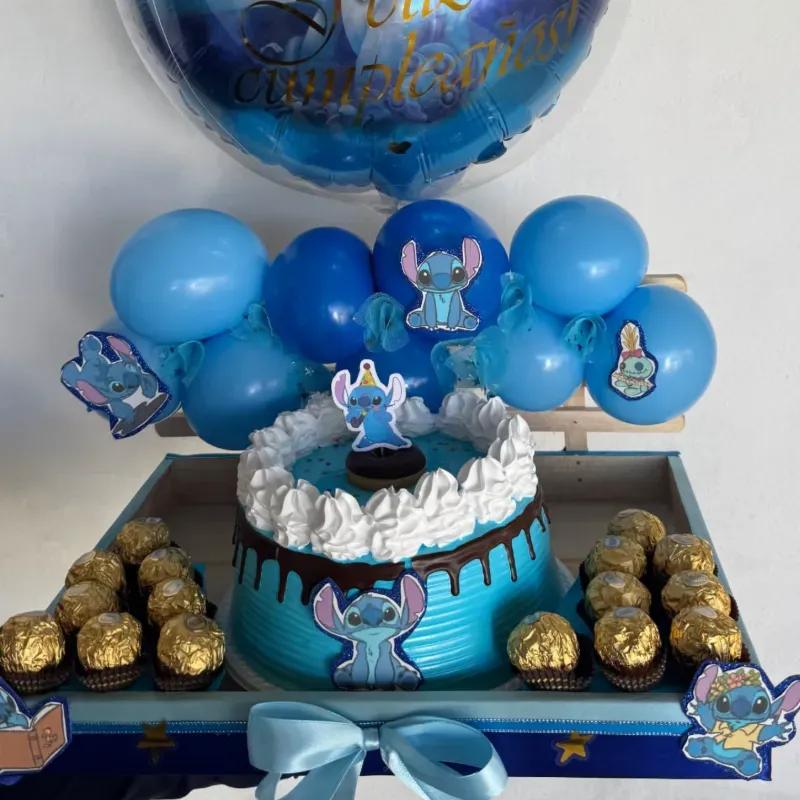 Cajita personalizada stitch💙