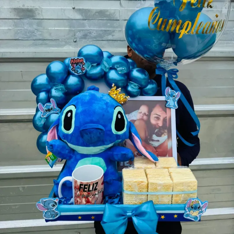 Cajita personalizada Stitch💙