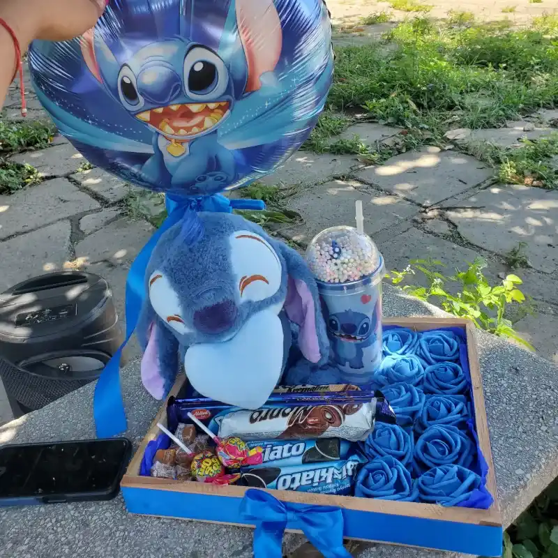 Cajita personalizada Stitch 💙