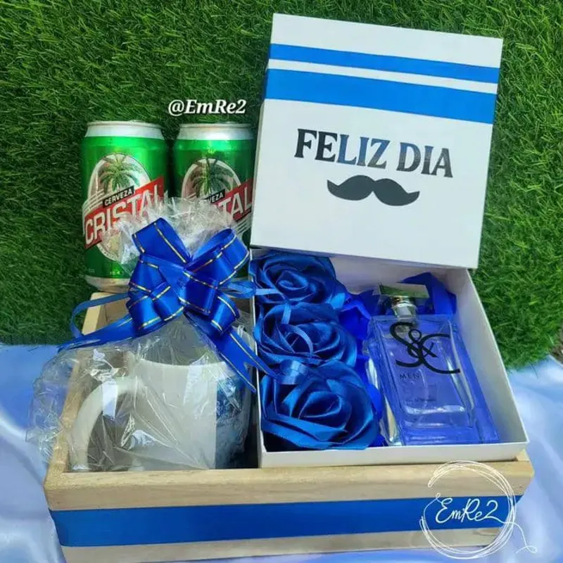 Cajita Sello masculino
