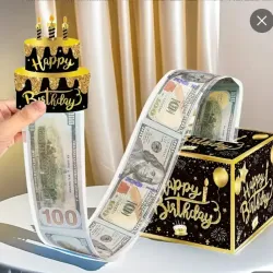 Cajita sorpresa de dinero