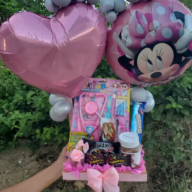 Cajita sorpresa temática Minnie