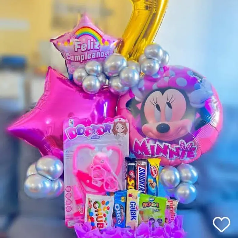 Cajita sorpresa temática Minnie