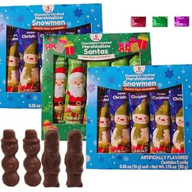 Cajitas de malvavisco cubiertos de chocolate 🤩🤤