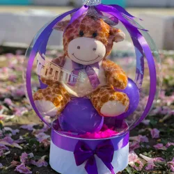 Cesta regalo con peluche