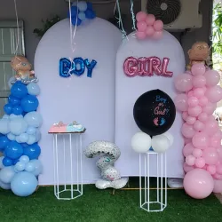 Decoración para Revelación de sexo💗💙