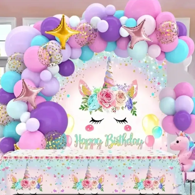Decoración unicornio