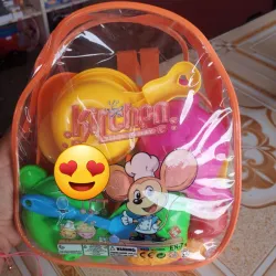 Juego de cocina en mochilita🥰