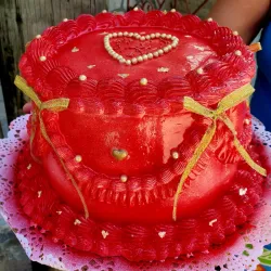 Pastel con lacitos😍