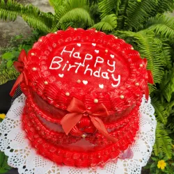 Pastel rojo❤️😍