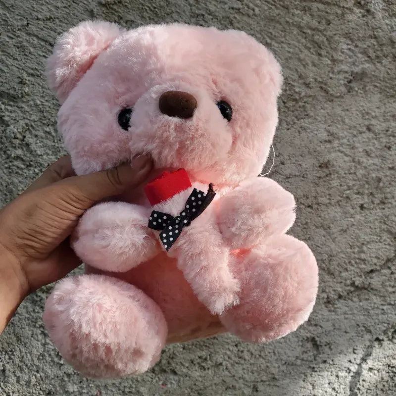 Peluche oso con flor