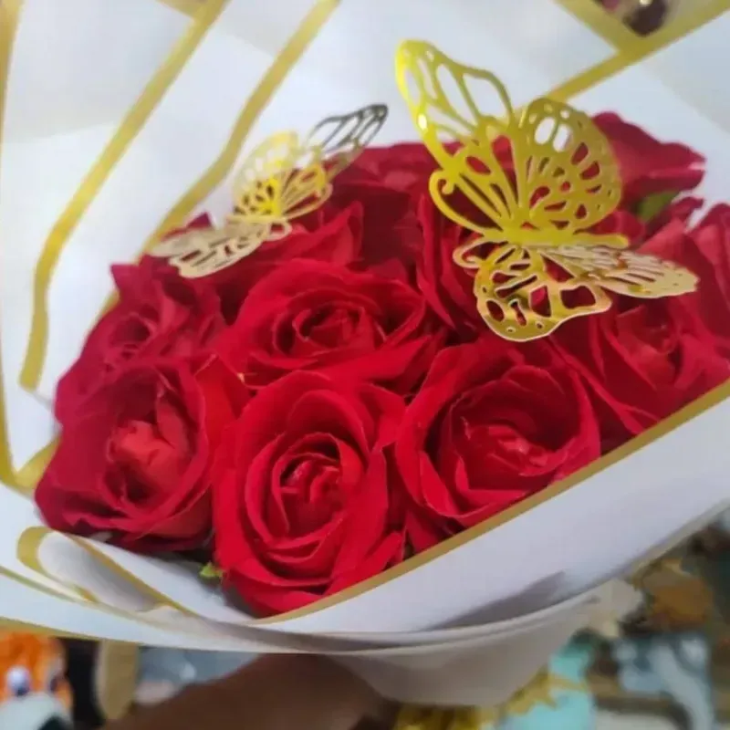 Ramos rosas eternas rojo 