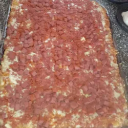 Pizza familiar jamón 
