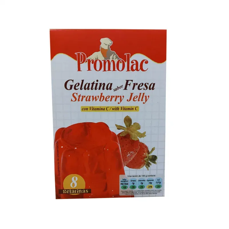 Gelatina de Fresa