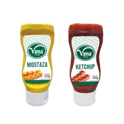 Mostaza y ketchup