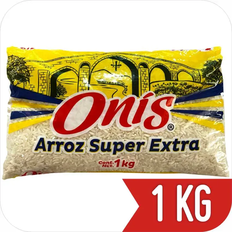 Paquetes de arroz 1kg